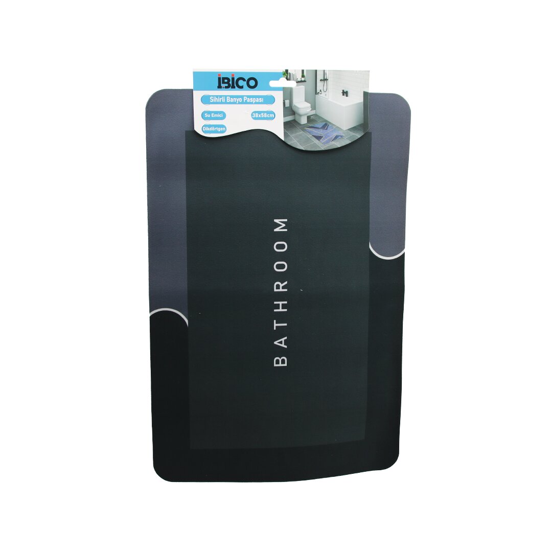 DİKDÖRTGEN   38X58CM   SU EMİCİ - SİHİRLİ  BANYO PASPASI  ELASTİK