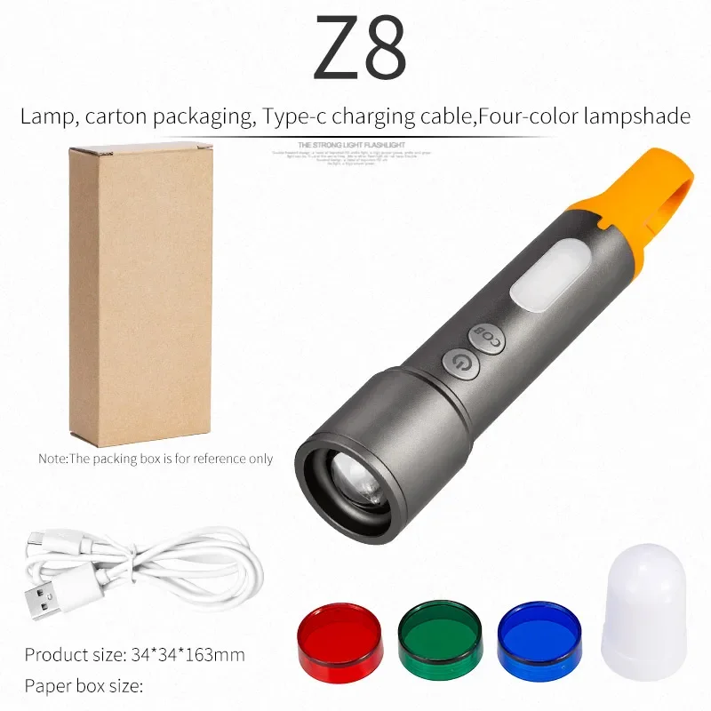 El Feneri X723 Cb-X723 Taktik Feneri Askeri Meşale