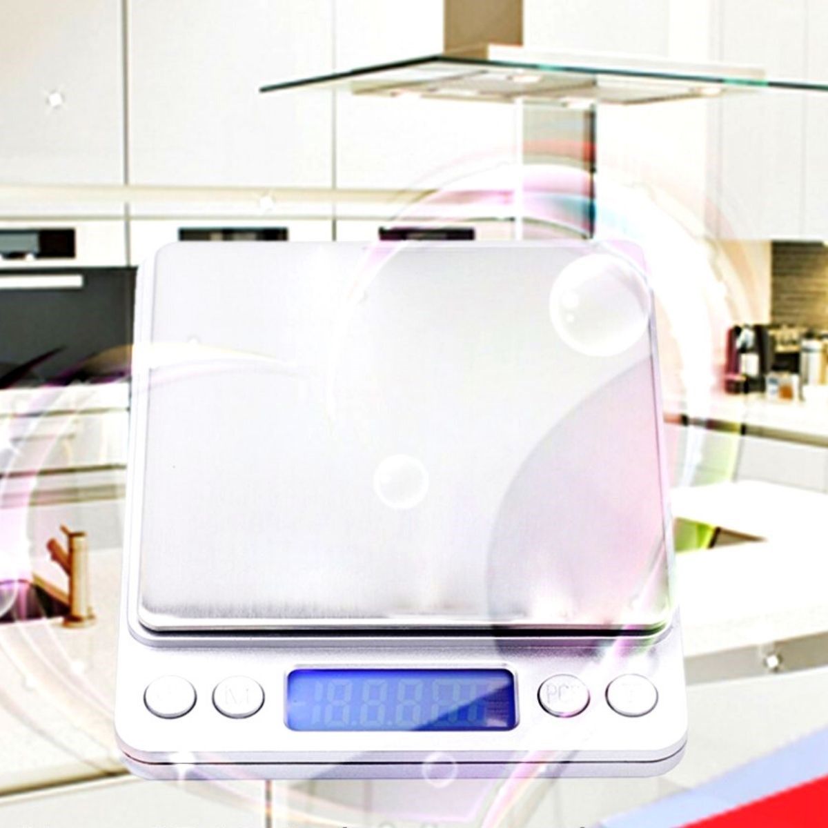 Elektronik 3 kg Kapasiteli Dijital Hassas Kantar Mutfak Tartısı Terazi