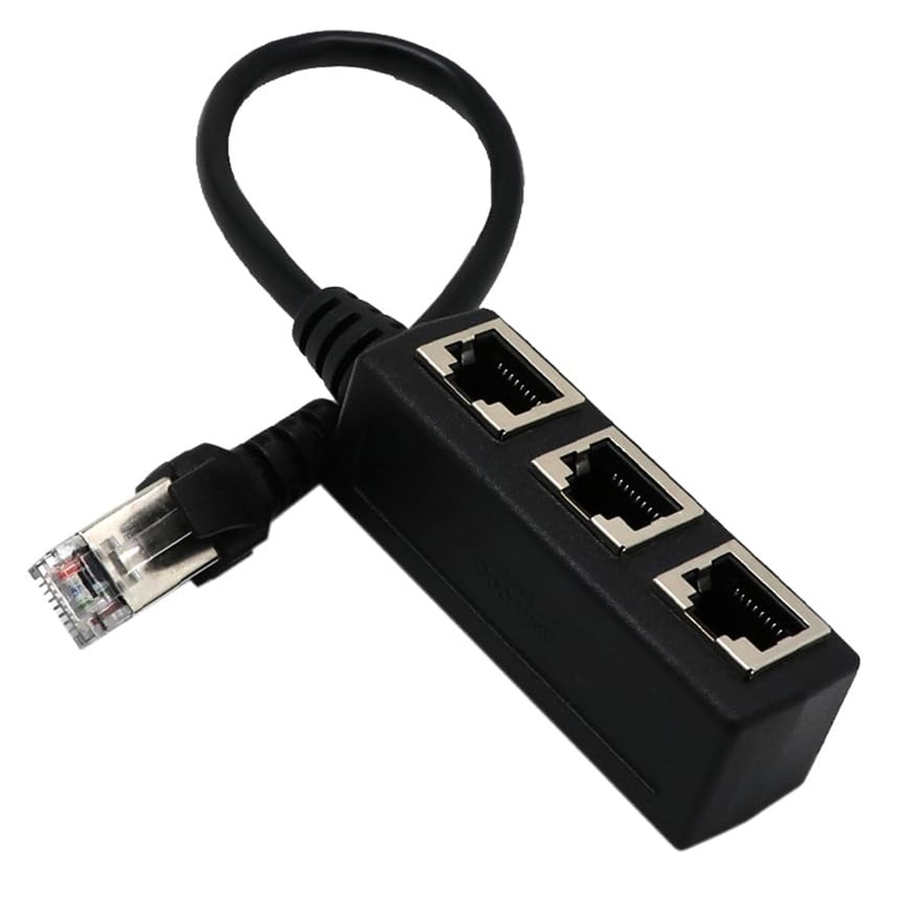 ETHERNET RJ45 3LÜ DAĞITICI SPLITTER