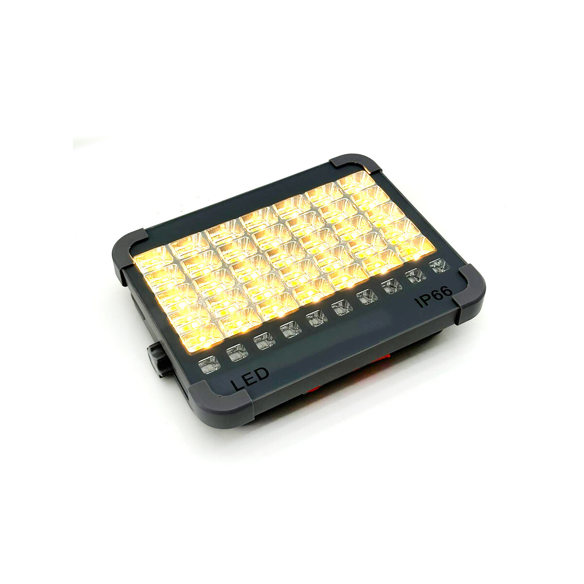 IP66 GÜNEŞ ENERJİLİ LED IŞIK SOLAR PROJEKTÖR - POWERBANK ÇAKARLI KAMP - DIŞ MEKAN PS-D002A