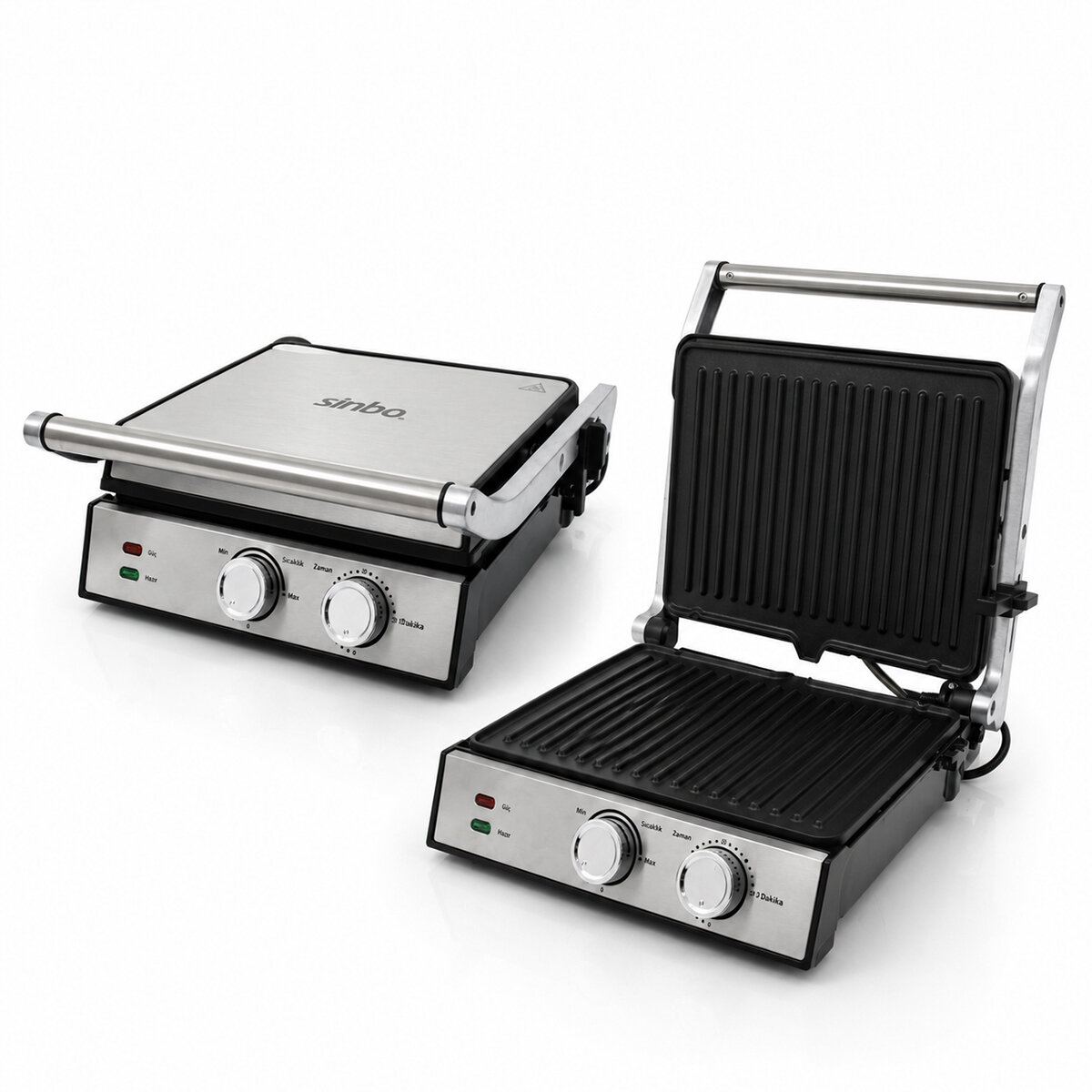 IZGARA VE TOST MAKİNESİ 4 DİLİM YAPIŞMAZ YÜZEY 2000W SSM-2598