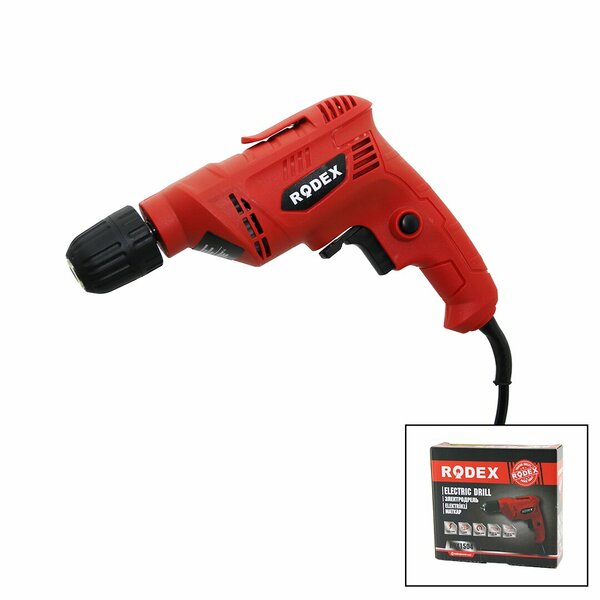 KABLOLU  ELEKTİRİKLİ MATKAP  0-2600 RPM   450W  AHŞAP: 25MM - METAL:10MM RDX-1504
