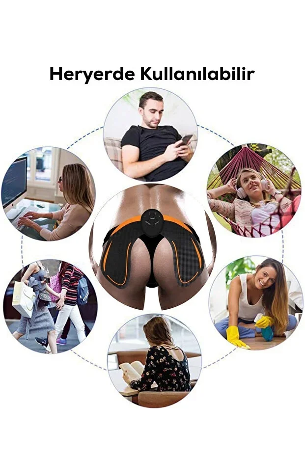 Kalça Sıkılaştırıcı Ve Ağrı Azaltıcı, Rahatlatıcı Ems Masaj Aleti