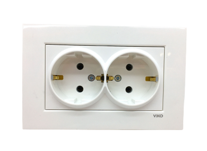 KARRE 2Lİ TOPRAKLI PRİZ