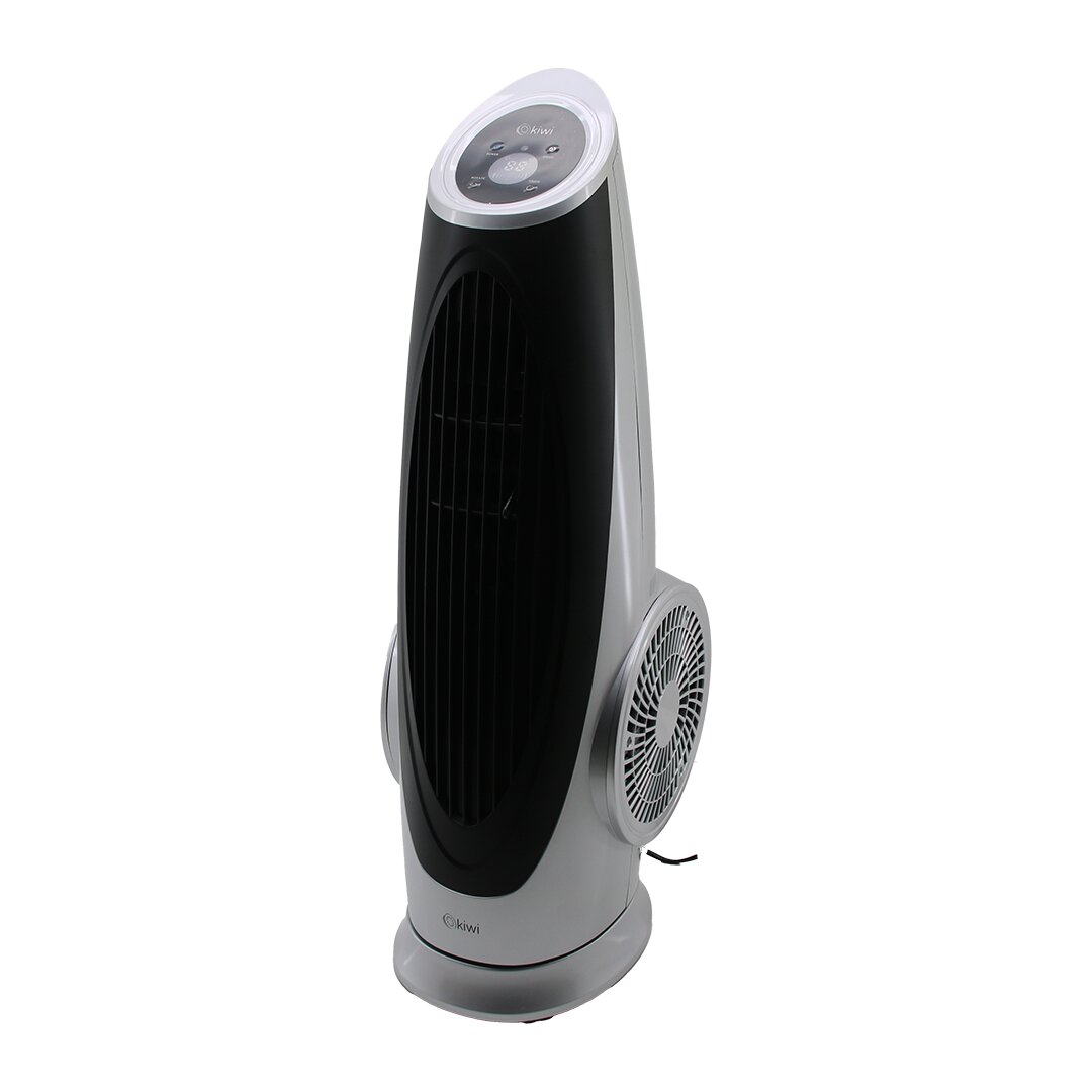 KİWİ KFAN-7690  KULE TİPİ   TURBO FAN VANTİLATÖR   KUMANDALI - DOKUNMATİK EKRAN  130W   3 KADEME HIZ   Y: 75CM