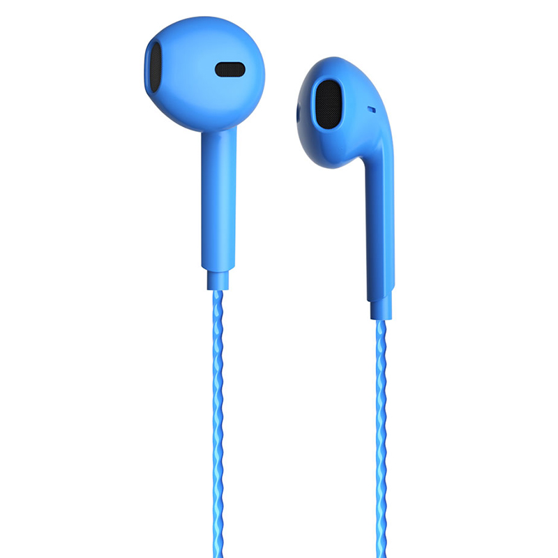 LECOO EH104BL 3.5MM JACKLI KABLOLU KULAK İÇİ MİKROFONLU MAVİ KULAKLIK