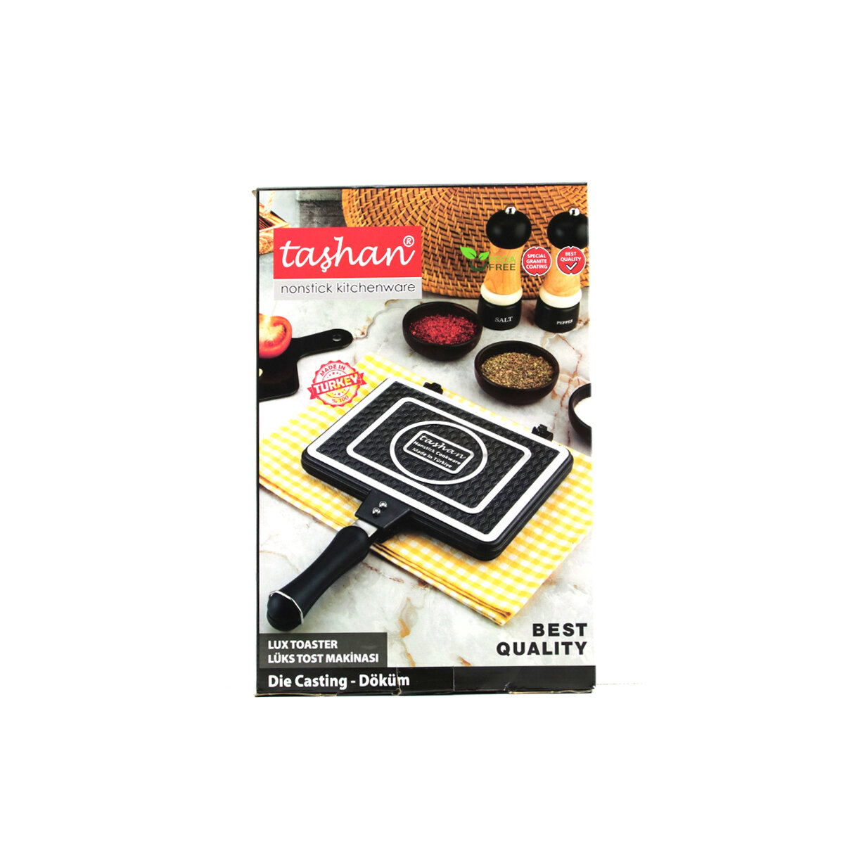 LÜX EMZİKLİ İÇ DIŞ GRANİT TOST MAKİNASI TR-34-098760