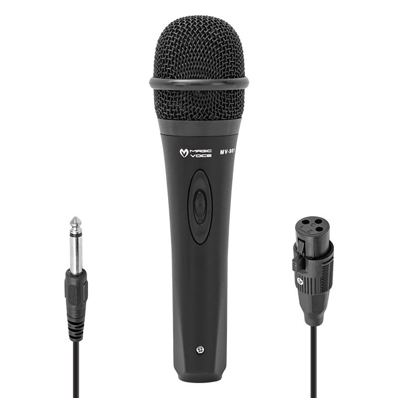MAGICVOICE MV-901 DİNAMİK PROFESSIONAL KABLOLU EL MİKROFONU ( 2.5 MT KABLOLU ) (81)