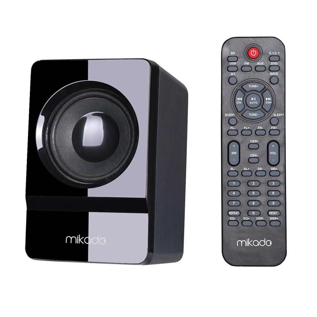 MD-581BT 110W USB+SD+FM+BT DESTEKLİ 5+1 SES SİSTEMİ