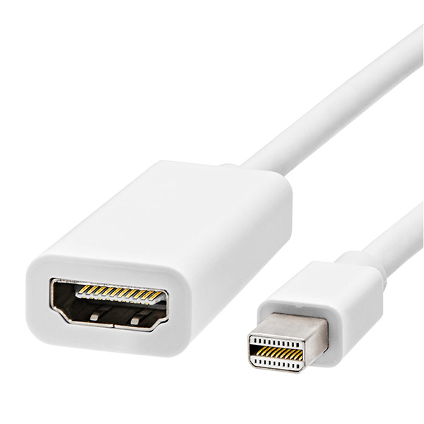 MİNİ DİSPLAY PORT ERKEK TO HDMI DİŞİ 15 CM ÇEVİRİCİ KABLO (81)
