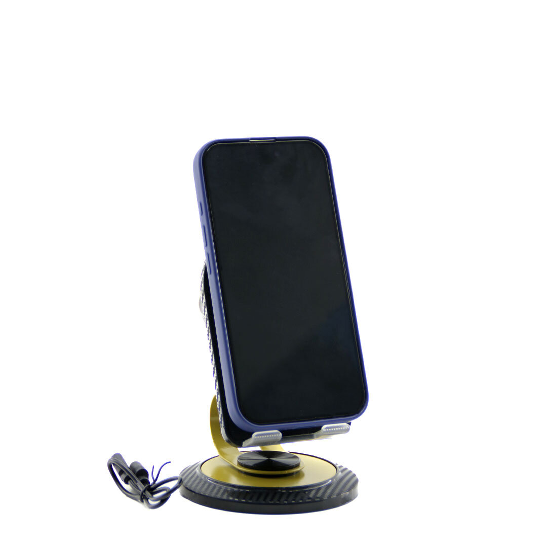 MOBILE PHONE 2IN1 BT SPEAKER HOPARLÖR = 5W ŞARJLI - MASA ÜSTÜ TELEFON TUTACAK = 360° DÖNEN STAND - OYNAR METAL AYAK