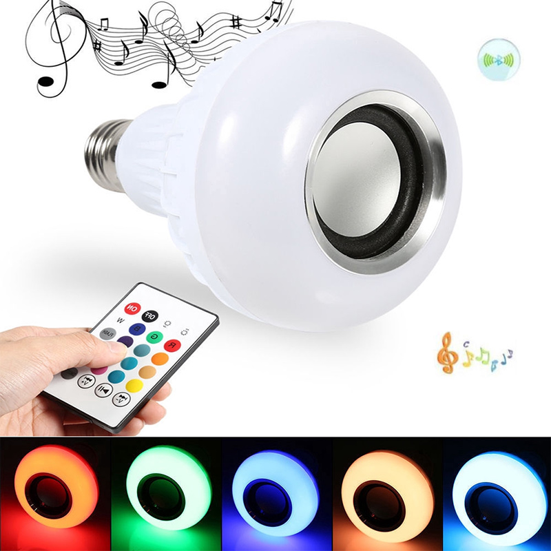 OM-30 BLUETOOTH MÜZİK ÇALAR KUMANDALI RGB LED AMPUL