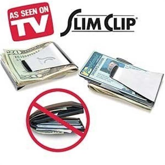 Paslanmaz Çelik Cüzdan Slim Clip