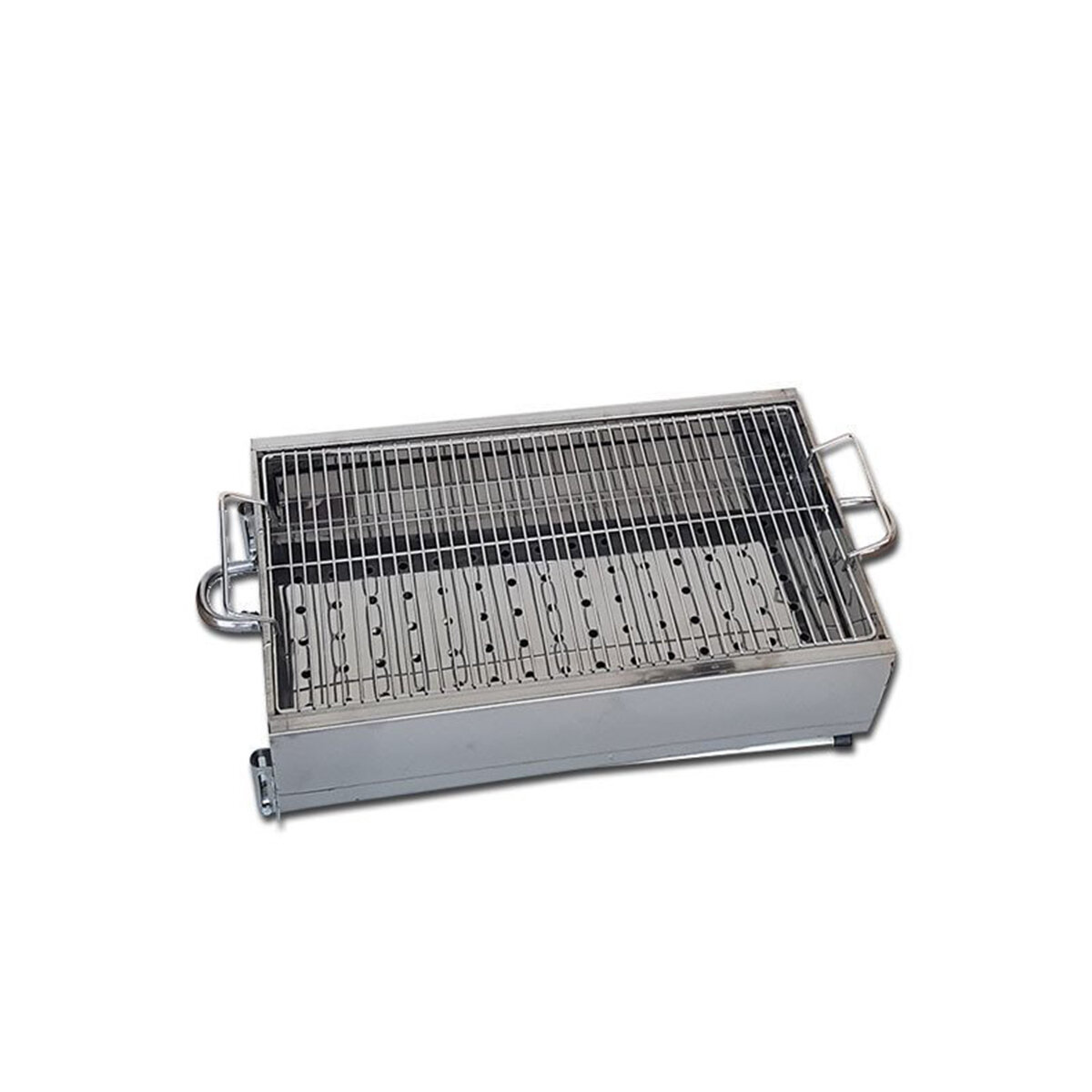 PASLANMAZ MANGAL PORTATİF AYAKLI - STANDLI 70CM