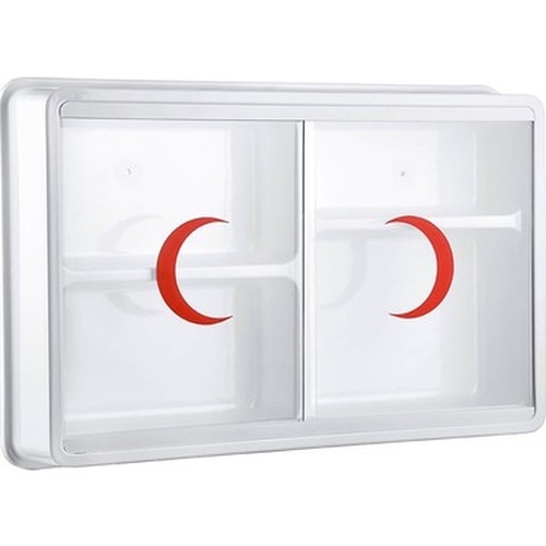PLASTİK ECZA DOLABI 35x50x10cm
