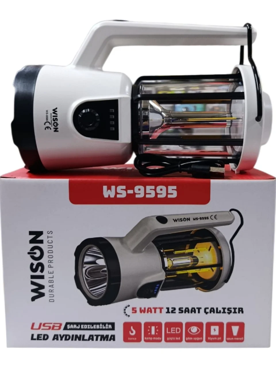 Profesyonel El Feneri &amp; Kamp Lambası | 5W
