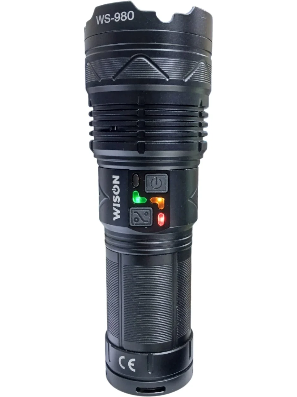 Profesyonel Zoomlu El Feneri | 60w – 7000 Lümen – 13.200 Mah – Type‑c – Metal Gövde