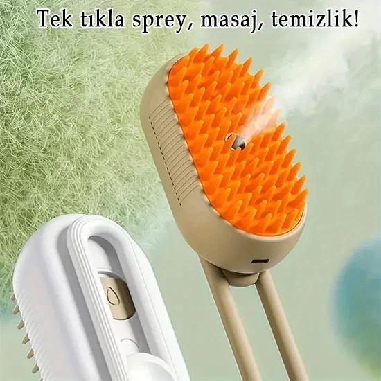 Saplı Buharlı Kedi Tarağı