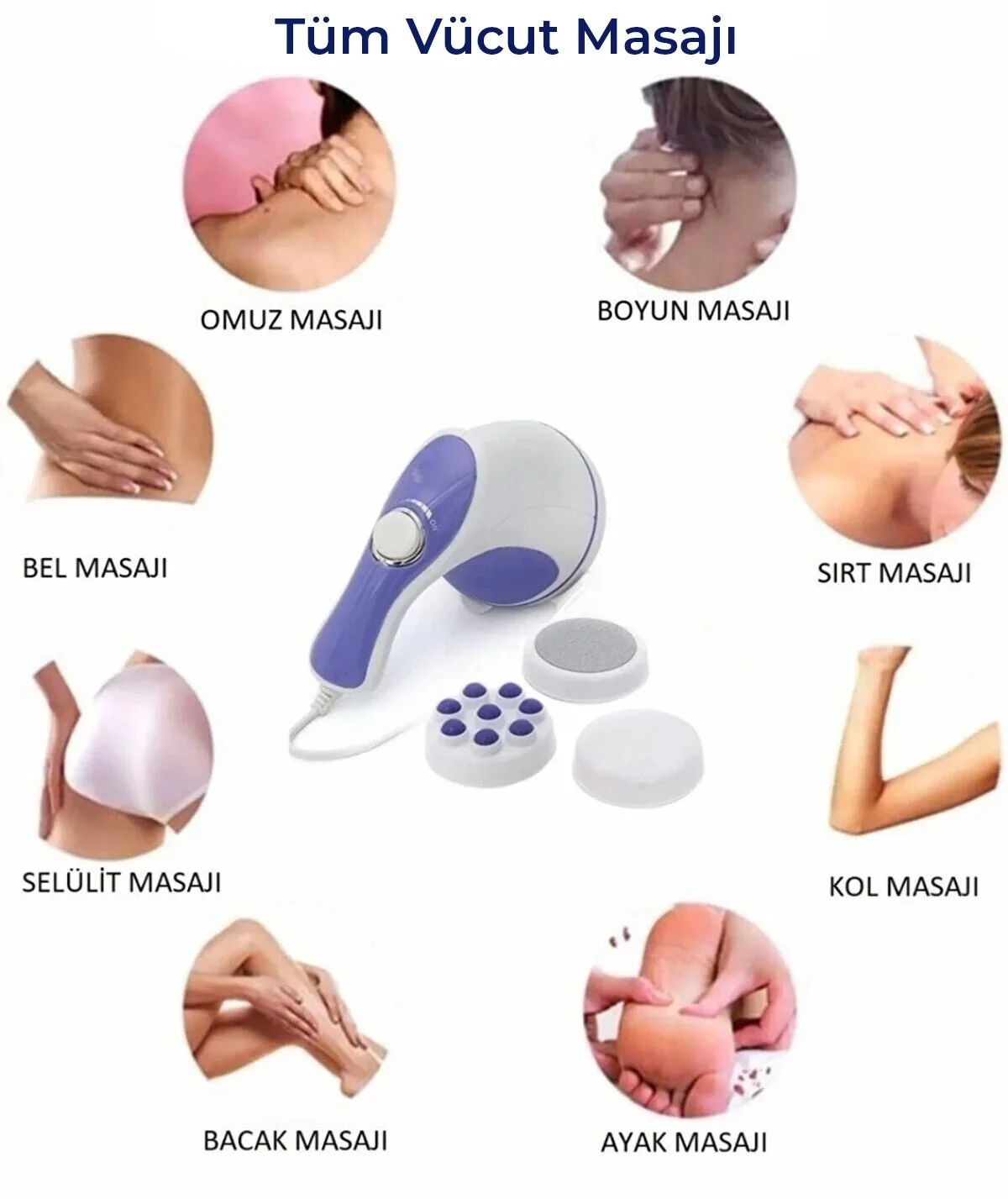 Selülit Giderici Masaj Aleti ve Masaj Cihazı