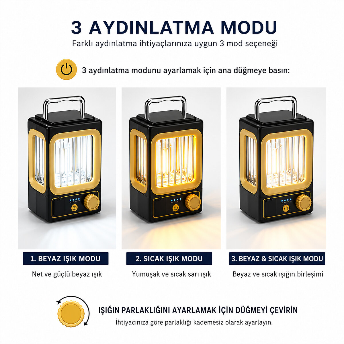 SOLAR - GÜNEŞ ENERJİLİ USB ŞARJLI NOSTALJİ SOLAR LAMBA 1500mAh HS-234