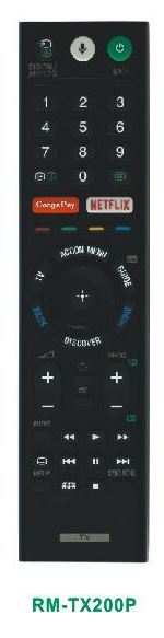 SONY RMF-TX200P NETFLIX-GOOGLE PLAY TUŞLU SES KOMUTLU TV KUMANDA