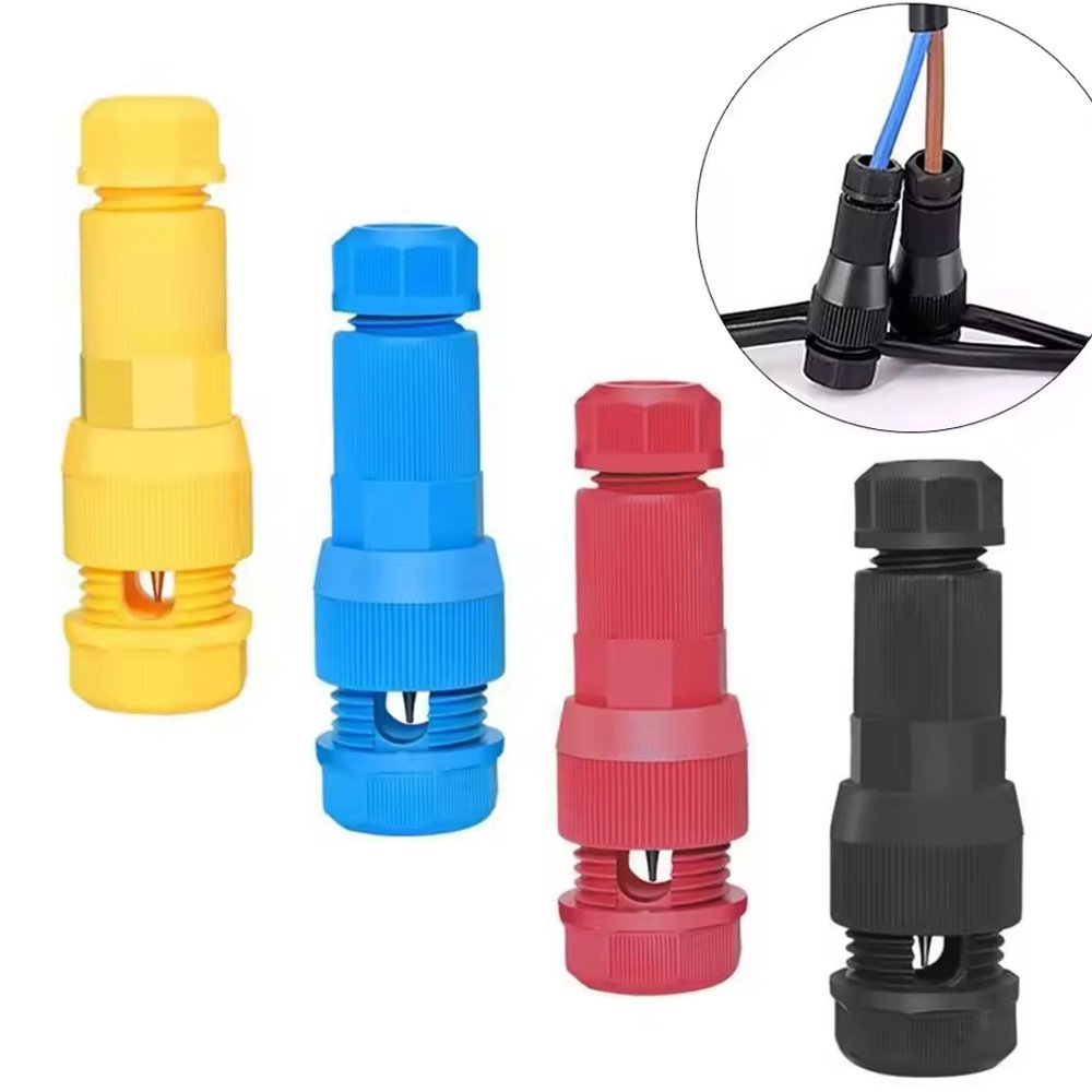 SU GEÇİRMEZ 1 PİN KONNEKTÖR KARIŞIK RENK (1 ADET)