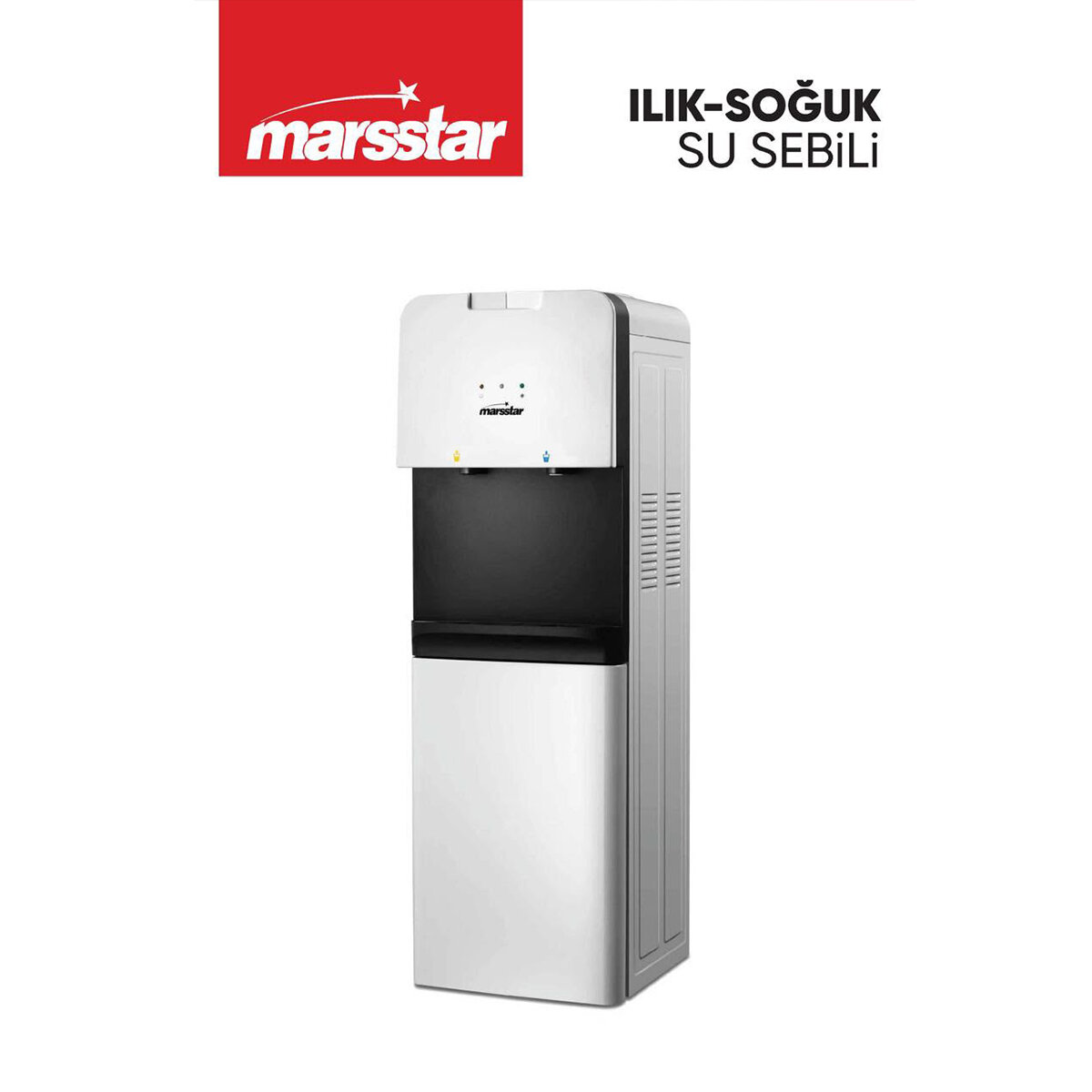 SU SEBİLİ SICAK - SOĞUK - ILIK 220-240V - PASLANMAZ ÇELİK MSWD-100