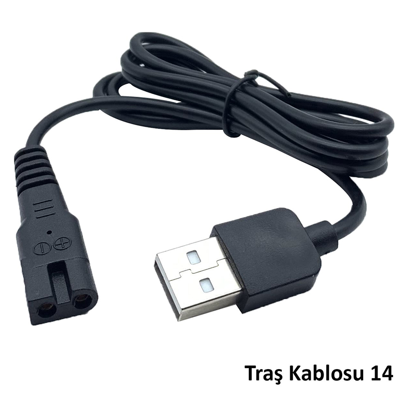 TIRAŞ MAKİNALARI İÇİN USB ŞARJ KABLOSU (14) (81)