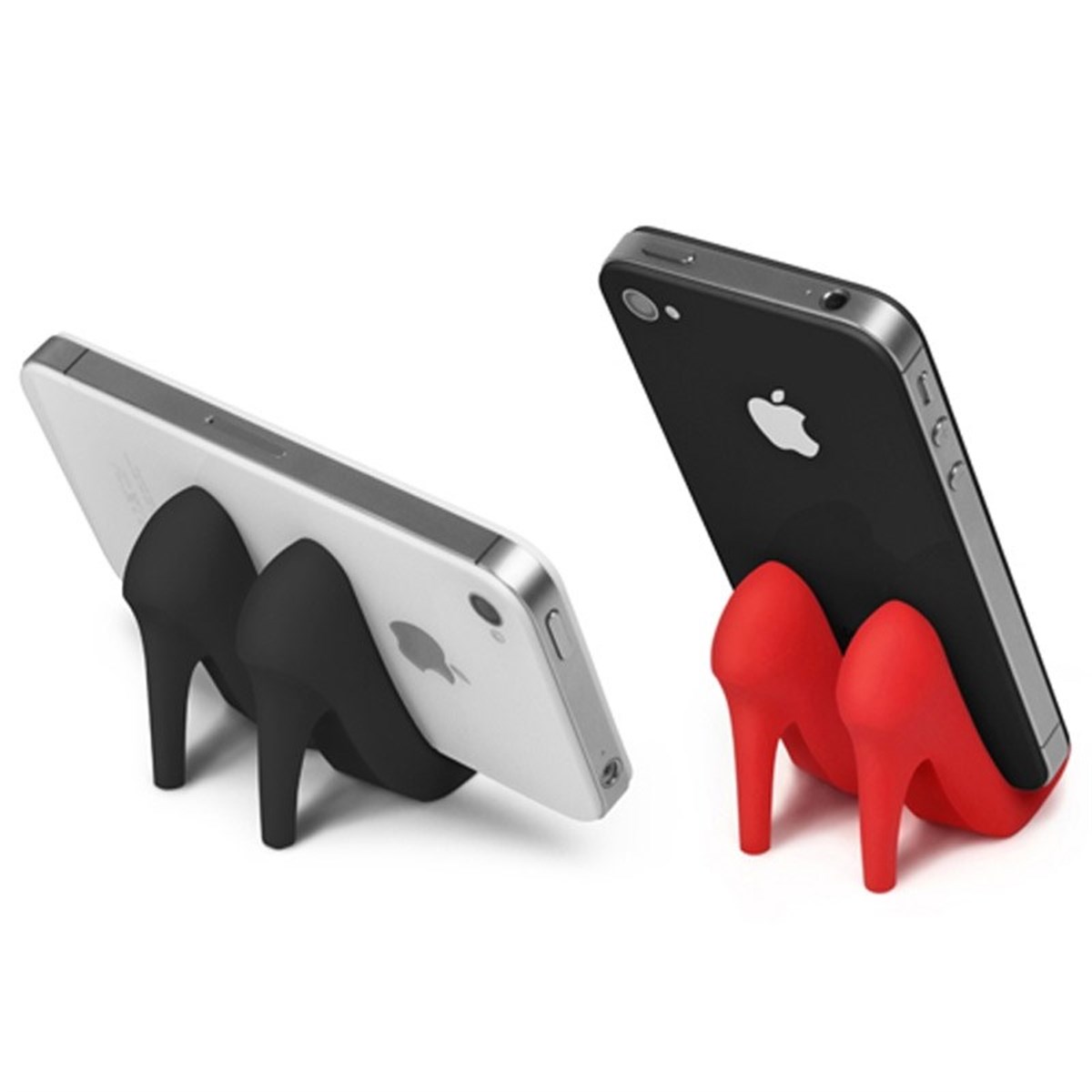 Topuklu Ayakkabı Şeklinde Slikon Cep Telefonu Tutucu Stand Aparat