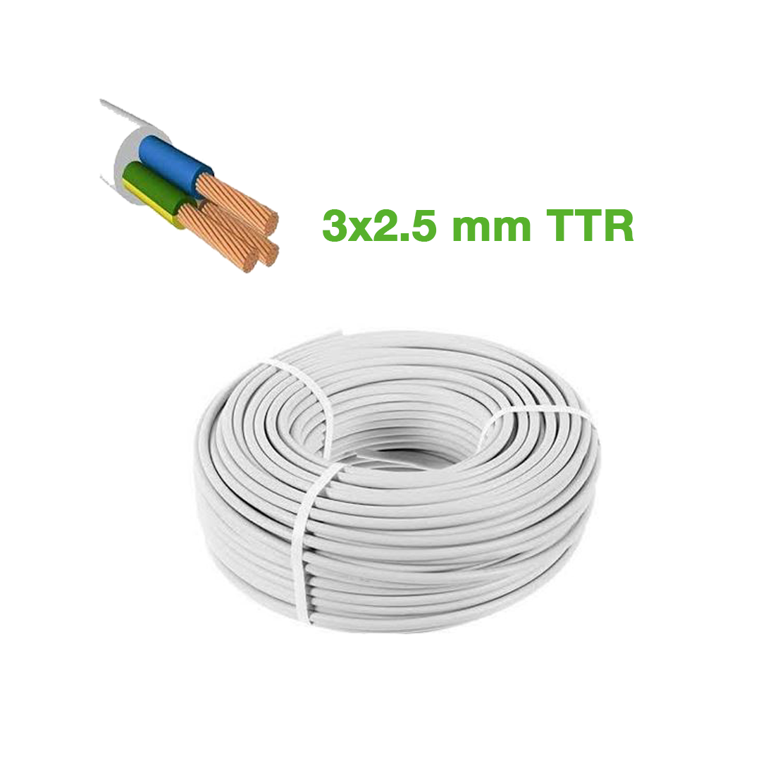 TTR 3x2.5mm KABLO 100MT  CCA KABLO