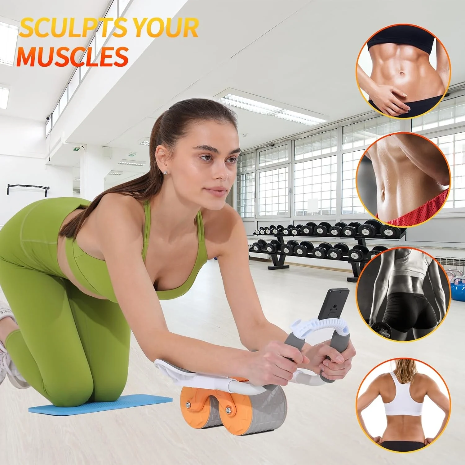 Ultimate Sup, Abs Tekerlekli Silindir, Abs Egzersizi, Silindirli Egzersiz, Fitness Ekipmanı