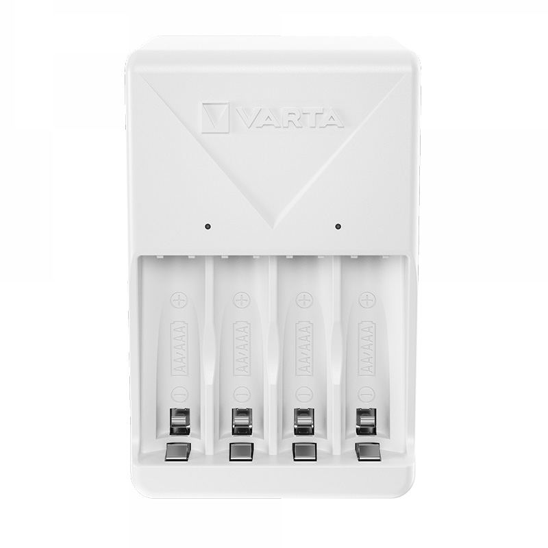 VARTA 4XAA 2100 MAH PİLLİ BEYAZ PLUG PİL ŞARJ CİHAZI