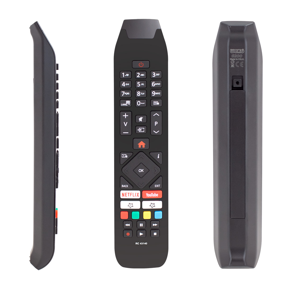 VESTEL RC 43140 H0297A NETFLIX-YOUTUBE TUŞLU  TV KUMANDA