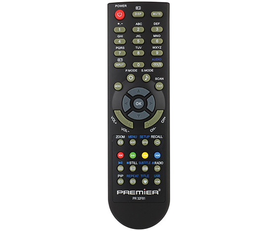 PREMİER RM-L265 LCD-LED TV KUMANDASI BLİSTERLİ YAZISIZ (RC0265-082019034)