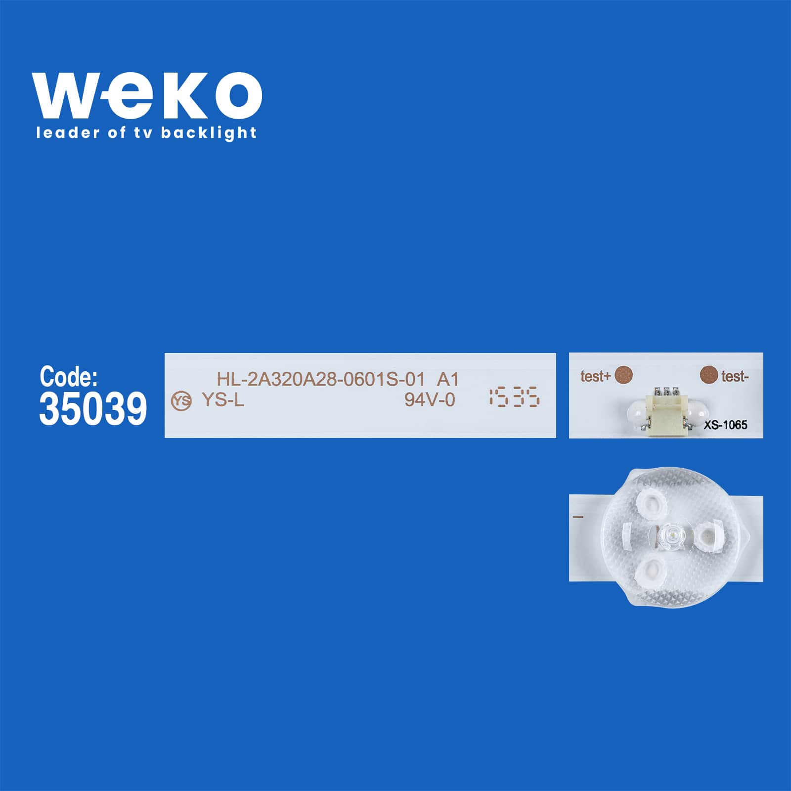 WKSET-5654 35039X3 HL-2A320A28-0601S-01 A0-A1 - 8D2A-320A-280600 3 ADET LED BAR