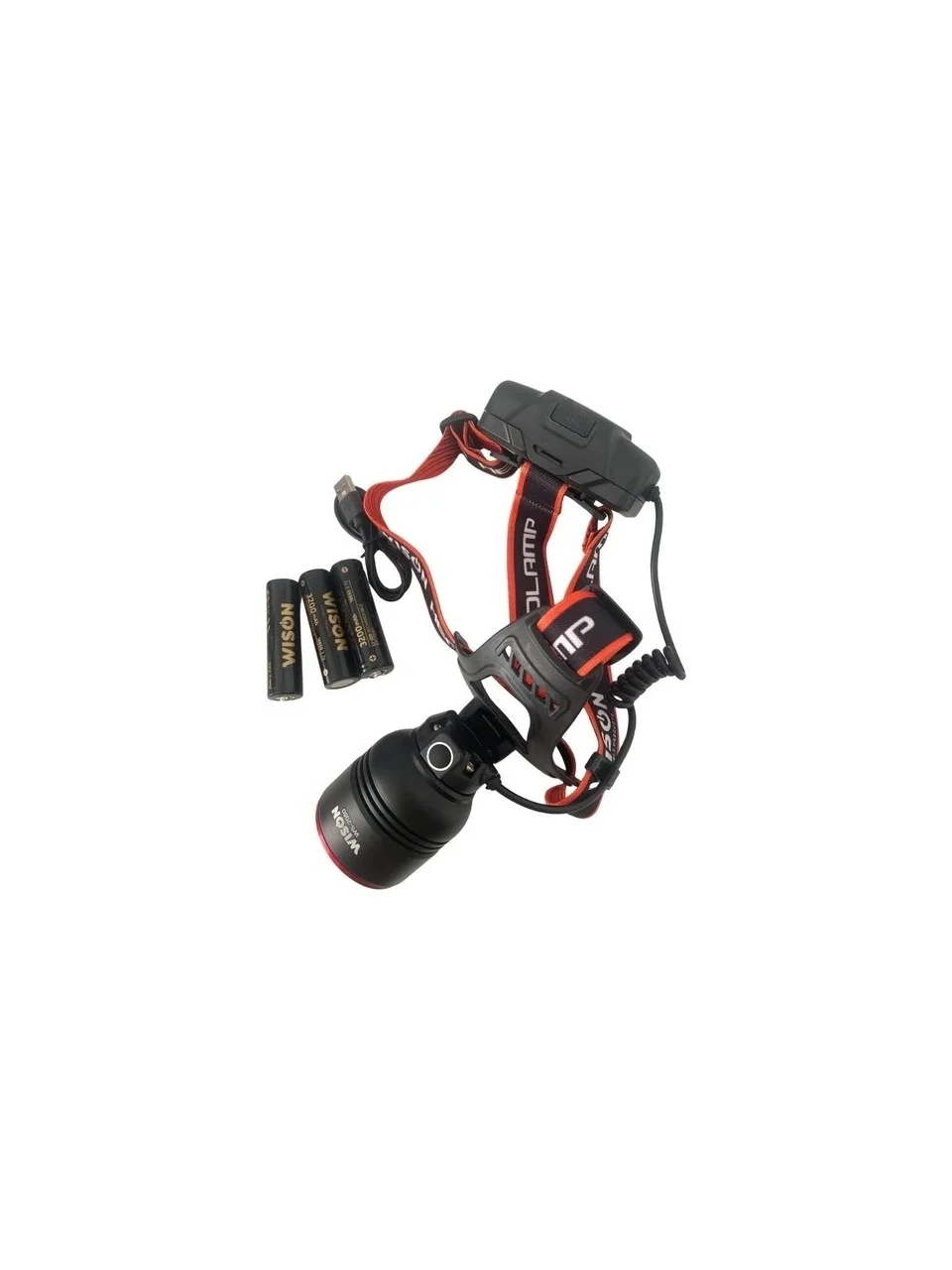 Ws-2080 Profesyonel Kafa Lambası 3000 Lümen 40 Watt