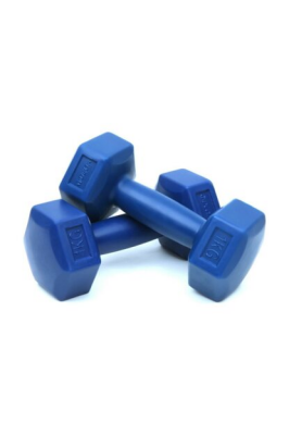 1KG PLASTİK KÖŞELİ DAMBIL 2 PARÇA