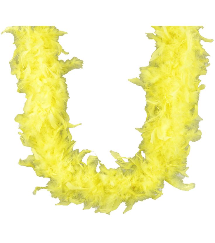 2 Metre Boa Tüy Otriş - Sarı