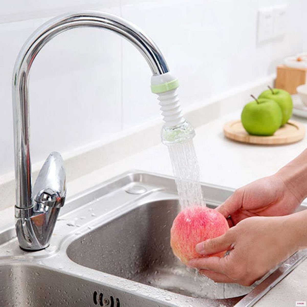 360 Derece Dönen Damlama Su Tasarrufu Yapan Mutfak Musluk Başlığı