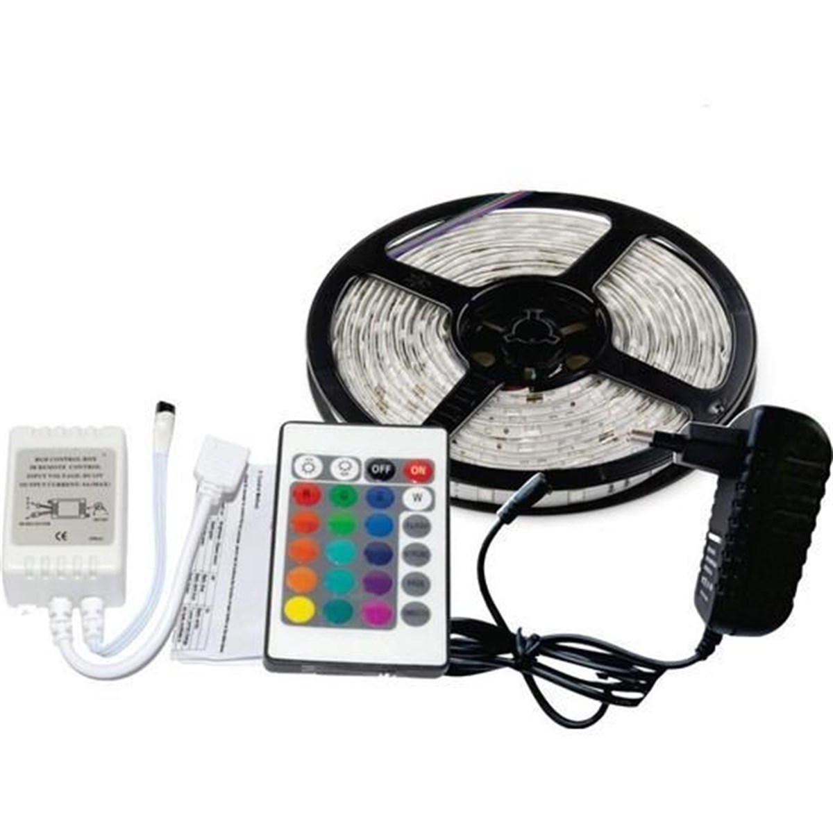 5 mt 20 Fonksiyonlu Uzaktan Kumandalı RGB Gaming Led Şerit Işık