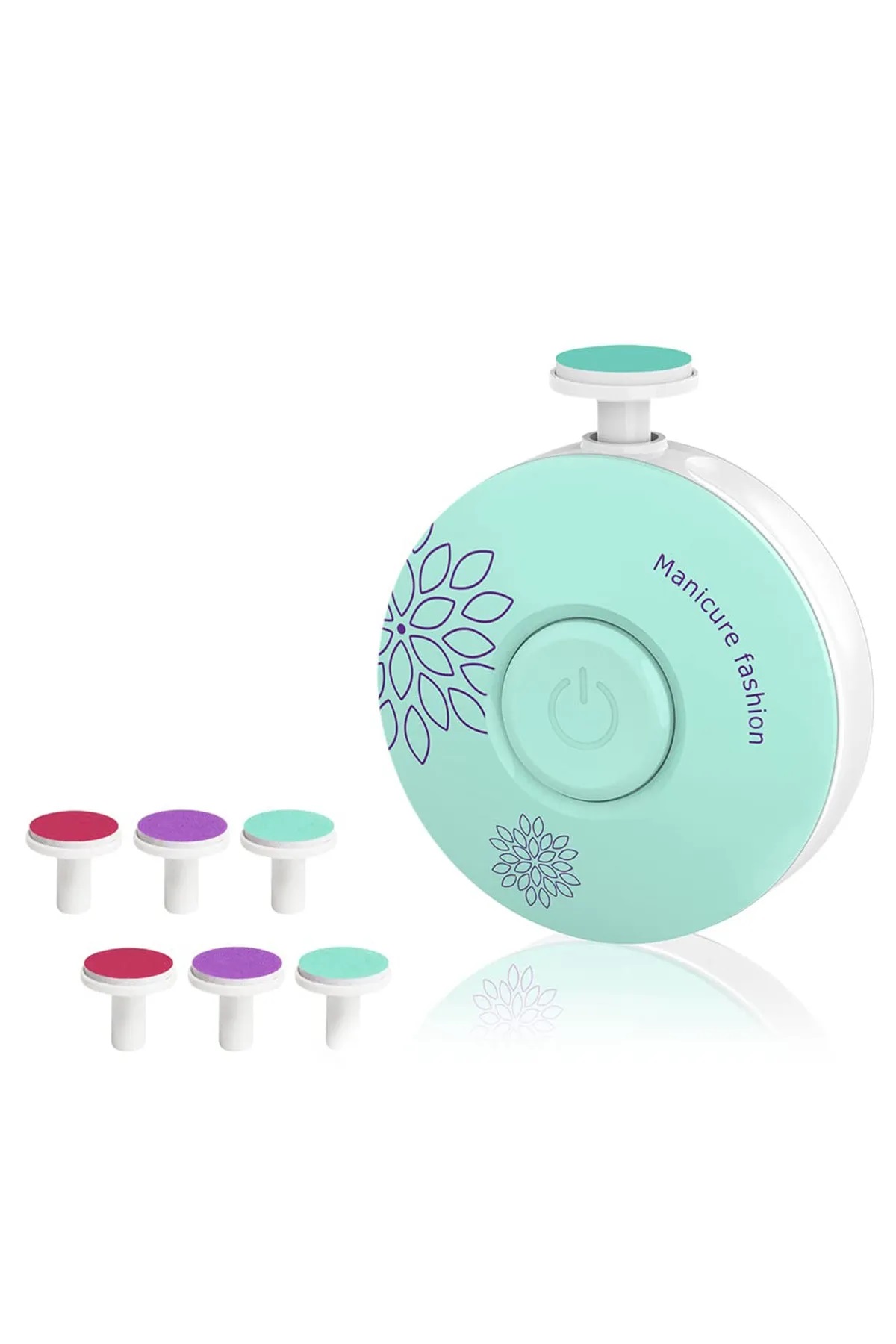 6 Başlıklı Pilli Tırnak Törpüsü ( Bebekler Kullanılabilir )