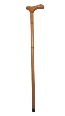 AHŞAP BASTON MİX BOYALI İŞLEMELİ