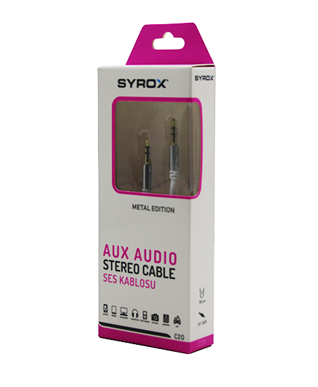 AUX AUDIO STEREO SES KABLOSU C20