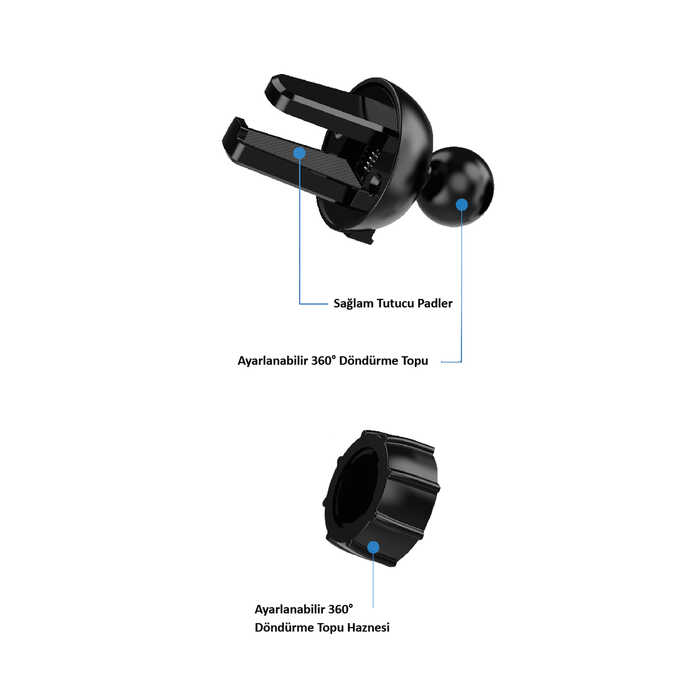 AV-040 ARAÇ İÇİ TELEFON TUTUCU