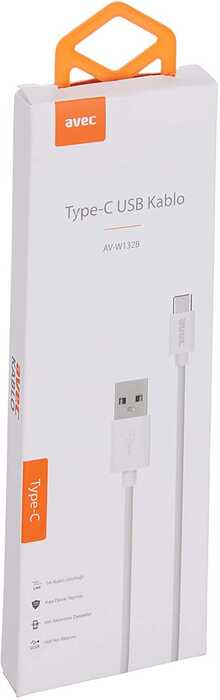 AV-W132B Type-C USB 1M Kablo