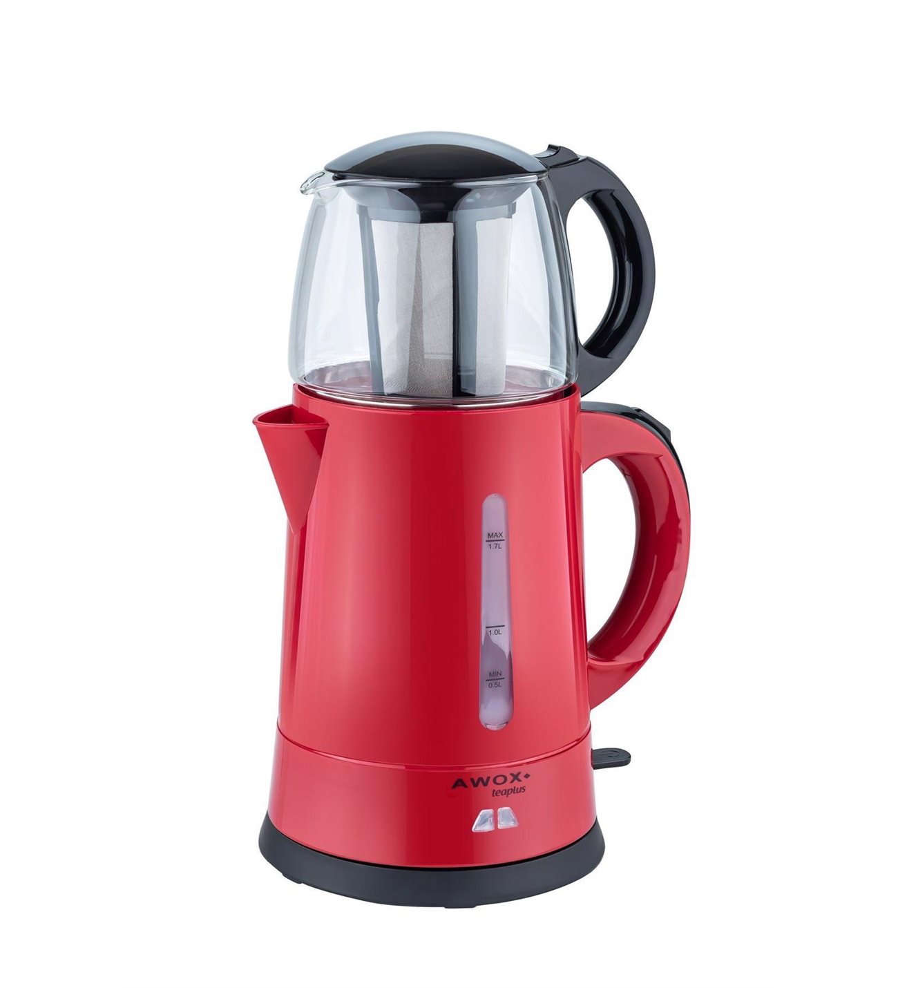 AWOX TEAPLUS ELEKTRİKLİ ÇAY MAKİNESİ ÇAYCI 2LT+1.2LT 2000W