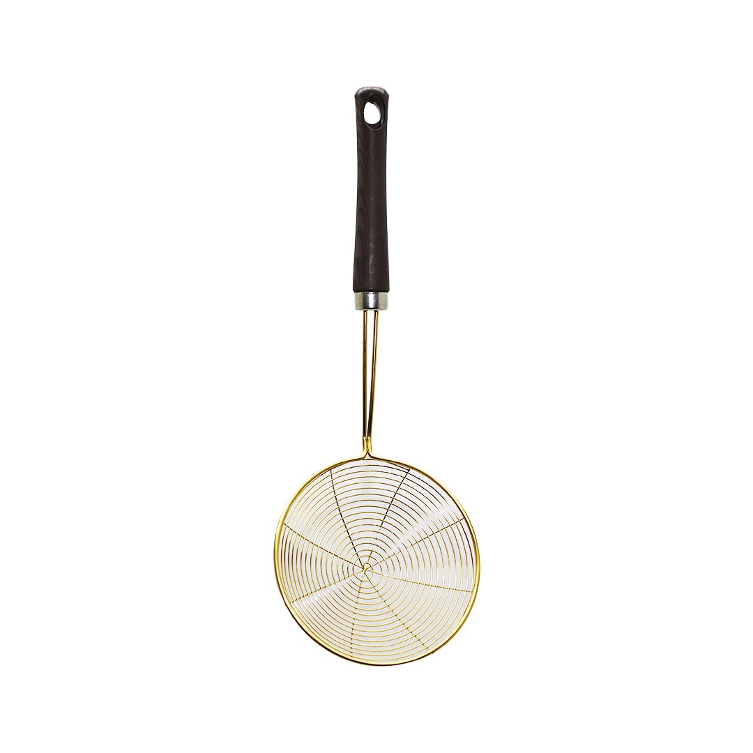 BAMBU SAPLI GOLD METAL KEVGİR