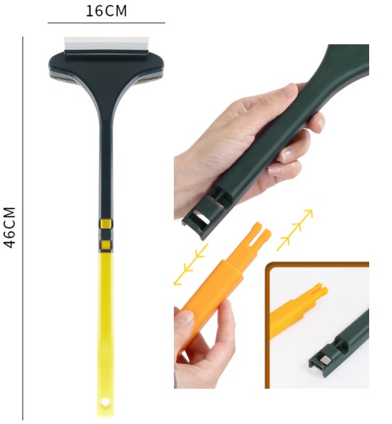 Çift Taraflı Çek Çekli Toz Alma ve Cam Sileceği