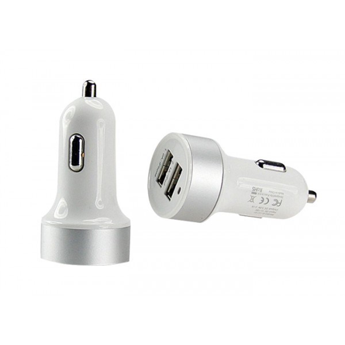 Çift USB Girişli 2.1 Amper Universal Araç İçi Şarj Adaptörü